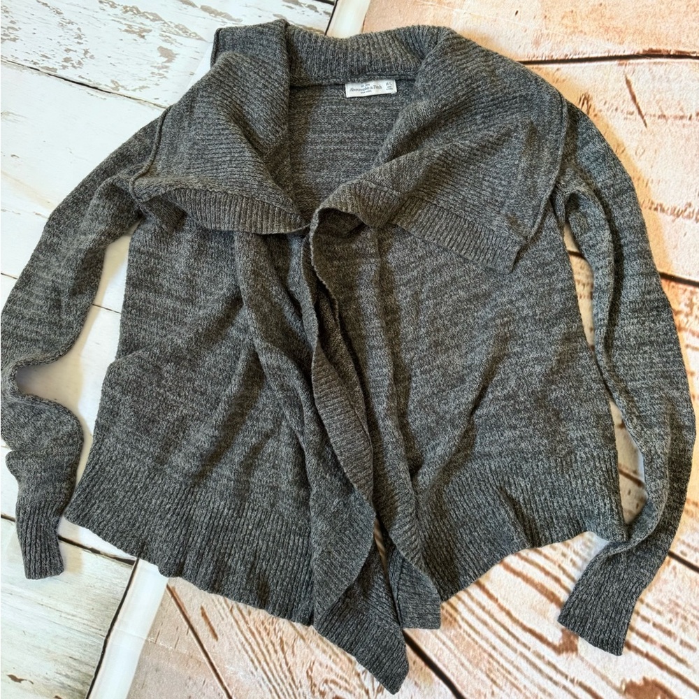 Abercrombie & Fitch Charcoal Cardigan